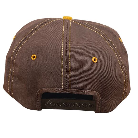 Vintage K-Brand RBA Renewal by Andersen Snapback Trucker Hat Patch Brown (H8) - Picture 5 of 10